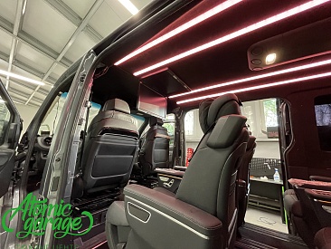 Mercedes Sprinter W907, изготовление и установка индивидуального освещения салона
