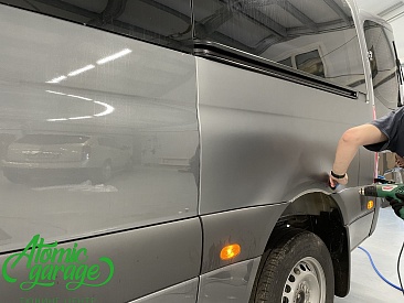 Mercedes Sprinter W907, оклейка матовой полиуретановой пленкой