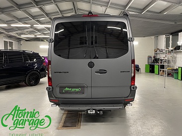 Mercedes Sprinter W907, оклейка матовой полиуретановой пленкой