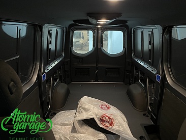 Mercedes Sprinter W907, шумовиброизоляция салона + монтаж жесткого пола