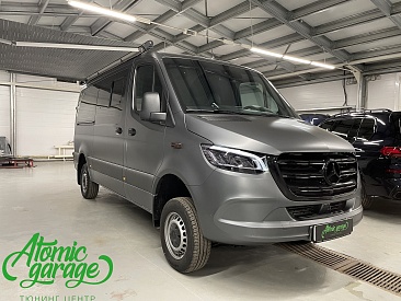 Mercedes Sprinter W907, оклейка матовой полиуретановой пленкой