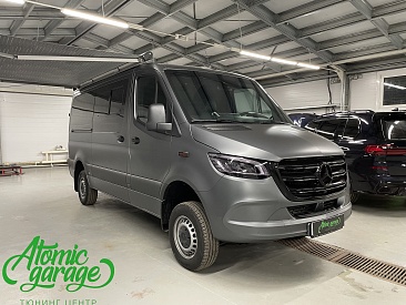 Mercedes Sprinter W907, оклейка матовой полиуретановой пленкой
