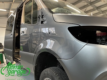 Mercedes Sprinter W907, оклейка матовой полиуретановой пленкой