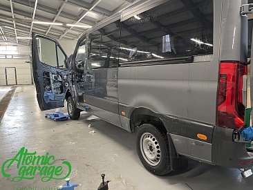 Mercedes Sprinter W907, оклейка матовой полиуретановой пленкой