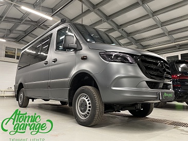 Mercedes Sprinter W907, оклейка матовой полиуретановой пленкой