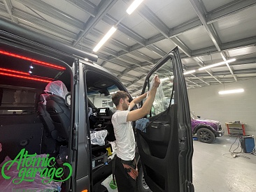 Mercedes Sprinter W907, оклейка матовой полиуретановой пленкой