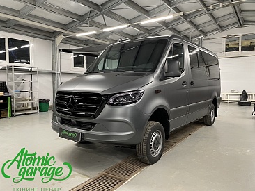 Mercedes Sprinter W907, оклейка матовой полиуретановой пленкой