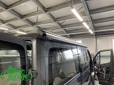 Mercedes Sprinter W907, установка маркизы и фаркопа