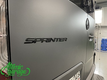 Mercedes Sprinter W907, оклейка матовой полиуретановой пленкой