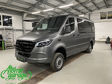Mercedes Sprinter W907, оклейка матовой полиуретановой пленкой