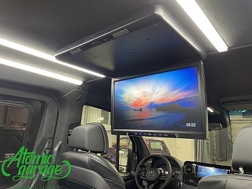 Mercedes Sprinter W907, изготовление и установка индивидуального освещения салона
