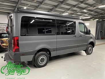 Mercedes Sprinter W907, оклейка матовой полиуретановой пленкой